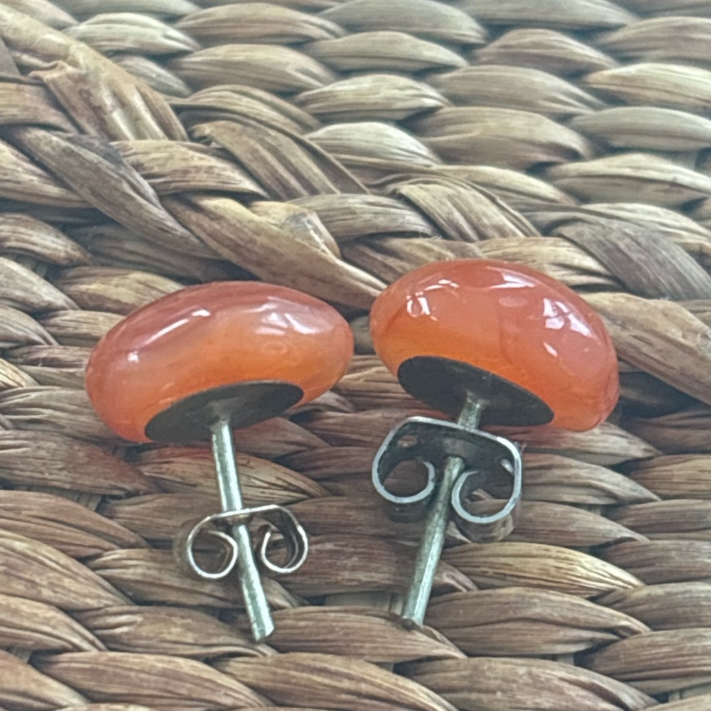 Stone Earrings - Picture 2 of 3